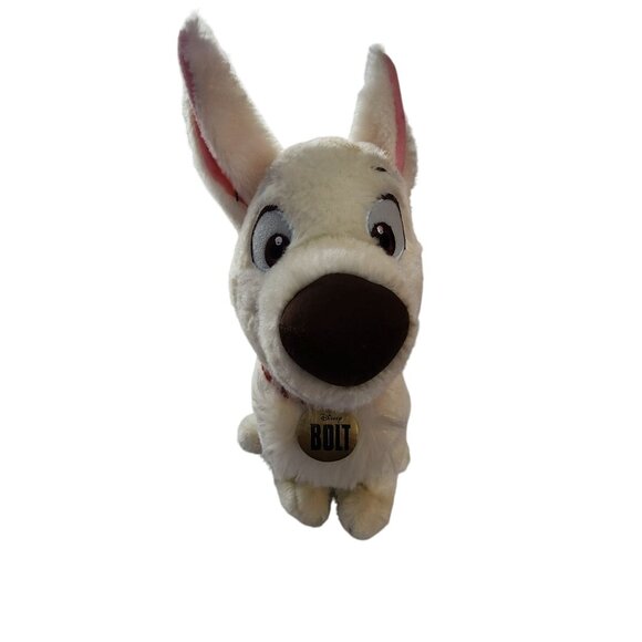 Disney Parks Bolt Puppy Plush Toy 12" Authentic Original - Picture 1 of 6